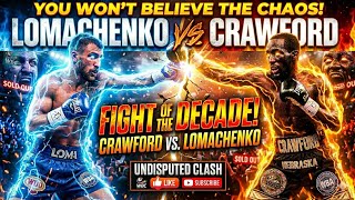 Undisputed Vasiliy Lomachenko vs Terence Crawford #boxing #terencecrawford #vasiliylomachenko  #box 