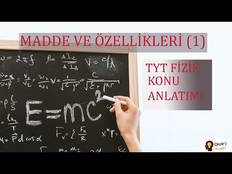 10 DAKİKADA TYT FİZİK! - MADDE VE ÖZELLİKLERİ (1) KONU ANLATIMI