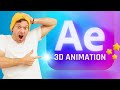 After effects 2024 update  3d animation