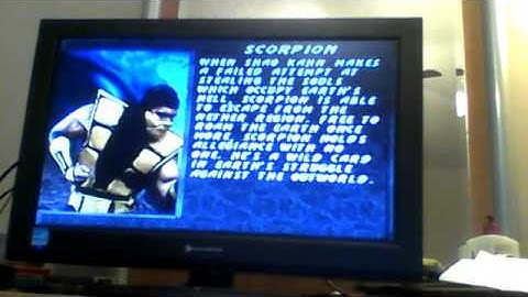 SNES MK3/UMK3 Story & Bios & CPU Fights Part 1