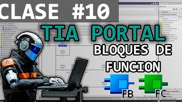 10. Tia Portal Bloques de Función (FB, FC, DB)