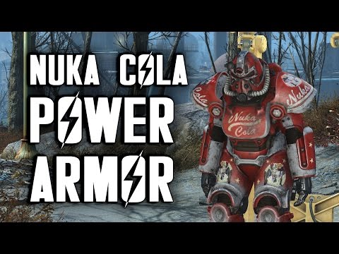 Nuka Cola Power Armor - How to Get It - Fallout 4 Nuka World