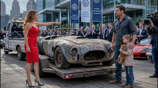 A Billionaire Single Dad Brought a $120 Rusted Car — Then a Poor Girl Changed Everything