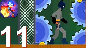 Stickman Destroy - Gameplay Walkthrough Part 11 Destroy Mode New Levels (Android Gameplay)