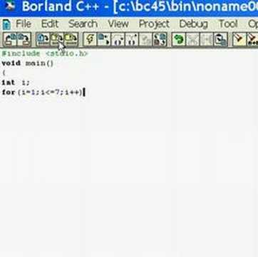 Programación Borland C++ Tutorial 2