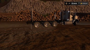 FS17 Logging: Last Load of the day