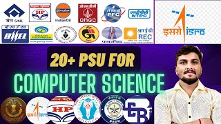 20+ PSU/GOVT Jobs for CSE ! #gate2024 #gate  #psu #gatecse #gateexam #ongc #iocl #isro #barc #pgcil