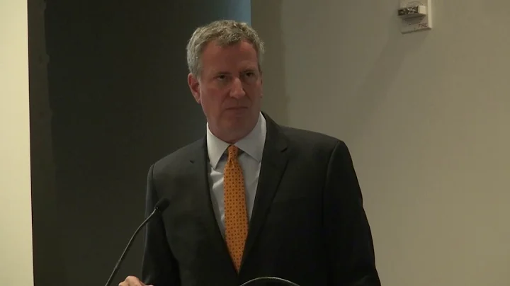 NYC Mayor Bill de Blasio Remarks on Speed Cameras (from Vision Zero for Cities Conference)