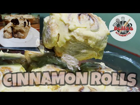 Homemade cinnamon rolls with creamcheese icing|homebaker