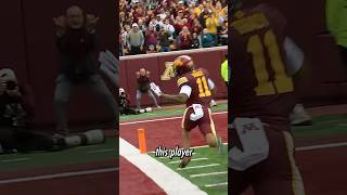 Was this player secretly sports betting? 🤔 #football #collegefootball