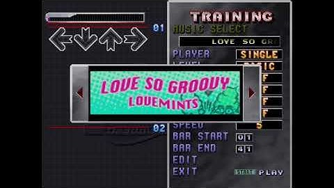 DDR CLUB VERSION Dreamcast Edition: Training Mode
