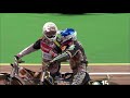 Nicholls v sayfutdinov fight  fim speedway grand prix