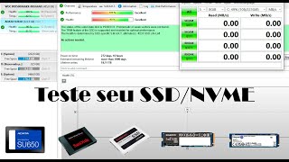 Programa para testar SSD / NVME corretamente
