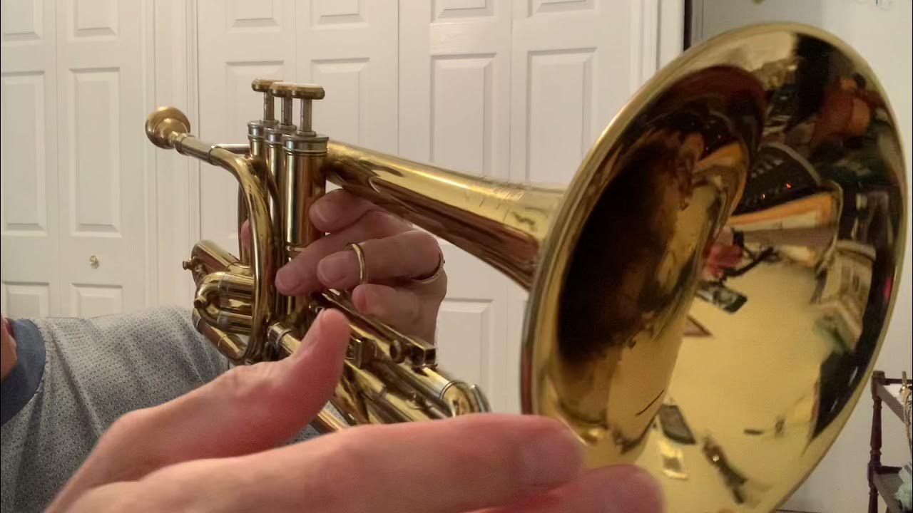 Rare 1956 Martin Imperial Flugelhorn. Miles Davis played a Martin