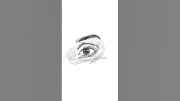 Drawing eye on procreate #procreate #timelapse #eye