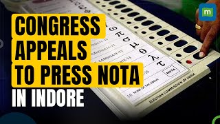 Congress appeals in Indore to press NOTA, BJP slams party for employing 
