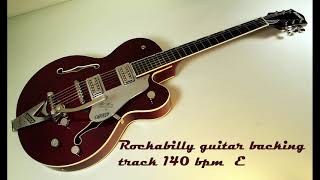 Rockabilly backing track 140 bpm E