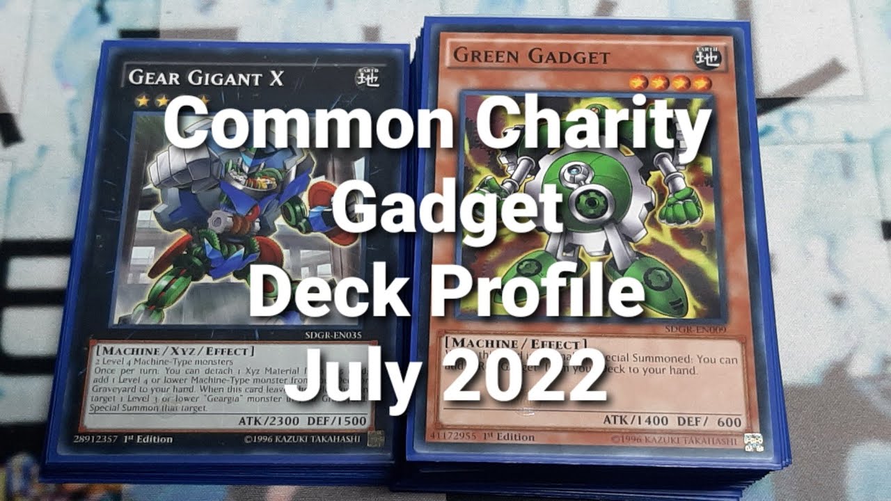 Common Charity Gadget Deck Profile July 2022