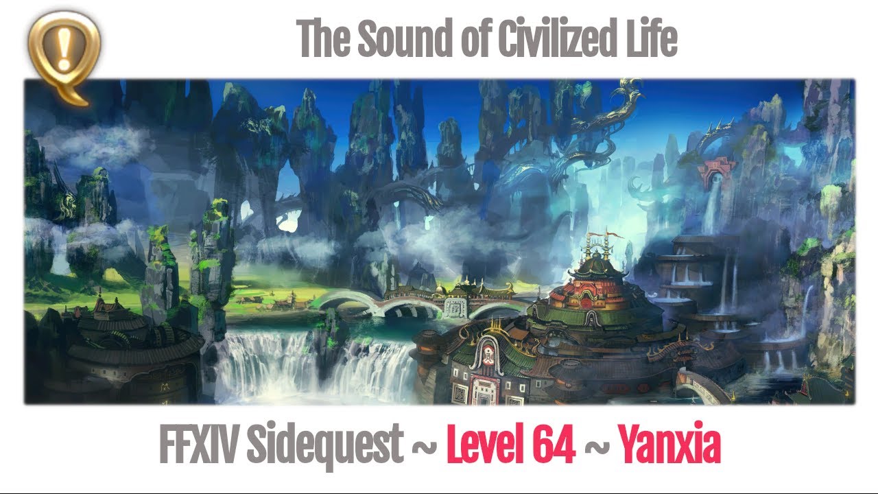 FFXIV The Sound of Civilized Life Stormblood YouTube