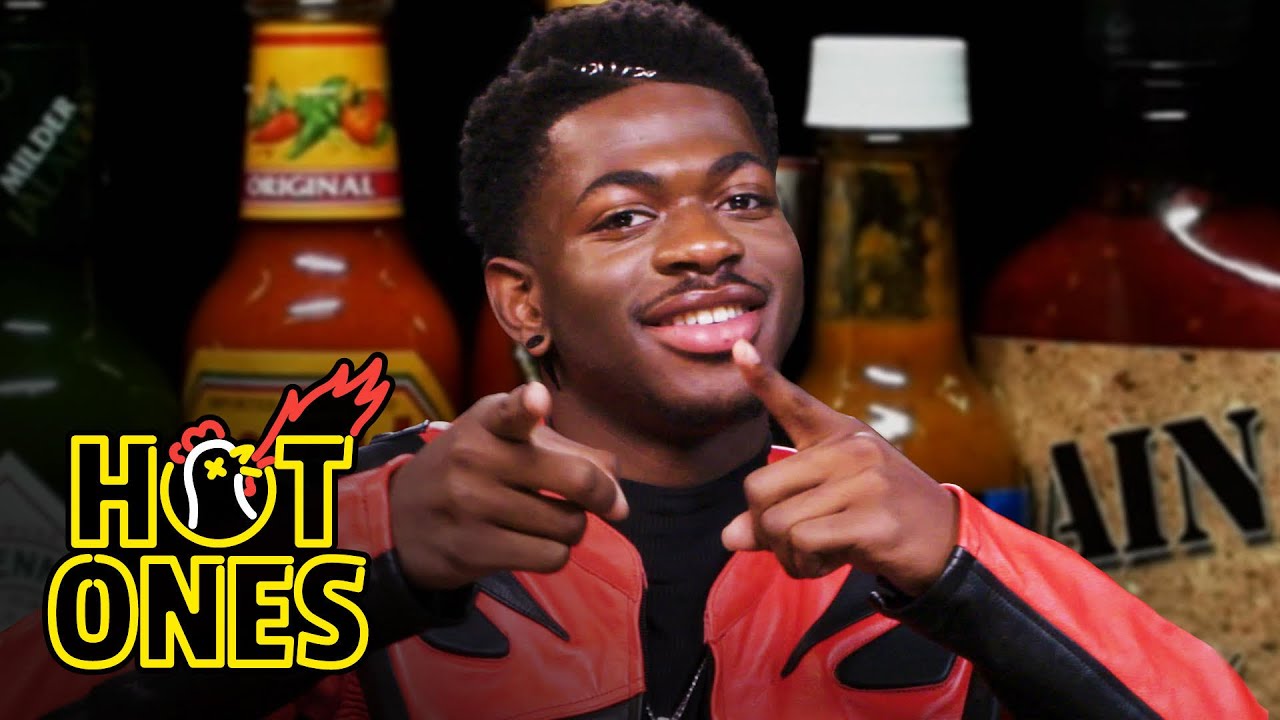 Lil Nas X Celebrates Thanksgiving With the Biggest Last Dab Ever | Hot Ones | First We Feast