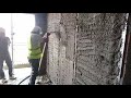 Machine spray cement plaster 6