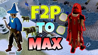 Cow Killa!! F2P TO MAX - Episode 2  [ OSRS ]