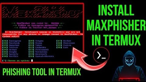 How To Download Phishing Tool | ( MaxPhisher ) in Termux | MaxPhisher 2025