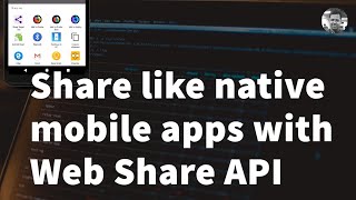 Share like native mobile apps with Web Share screenshot 5