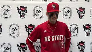 NC State infielder Christian Serrano on his breakout performance against Miami
