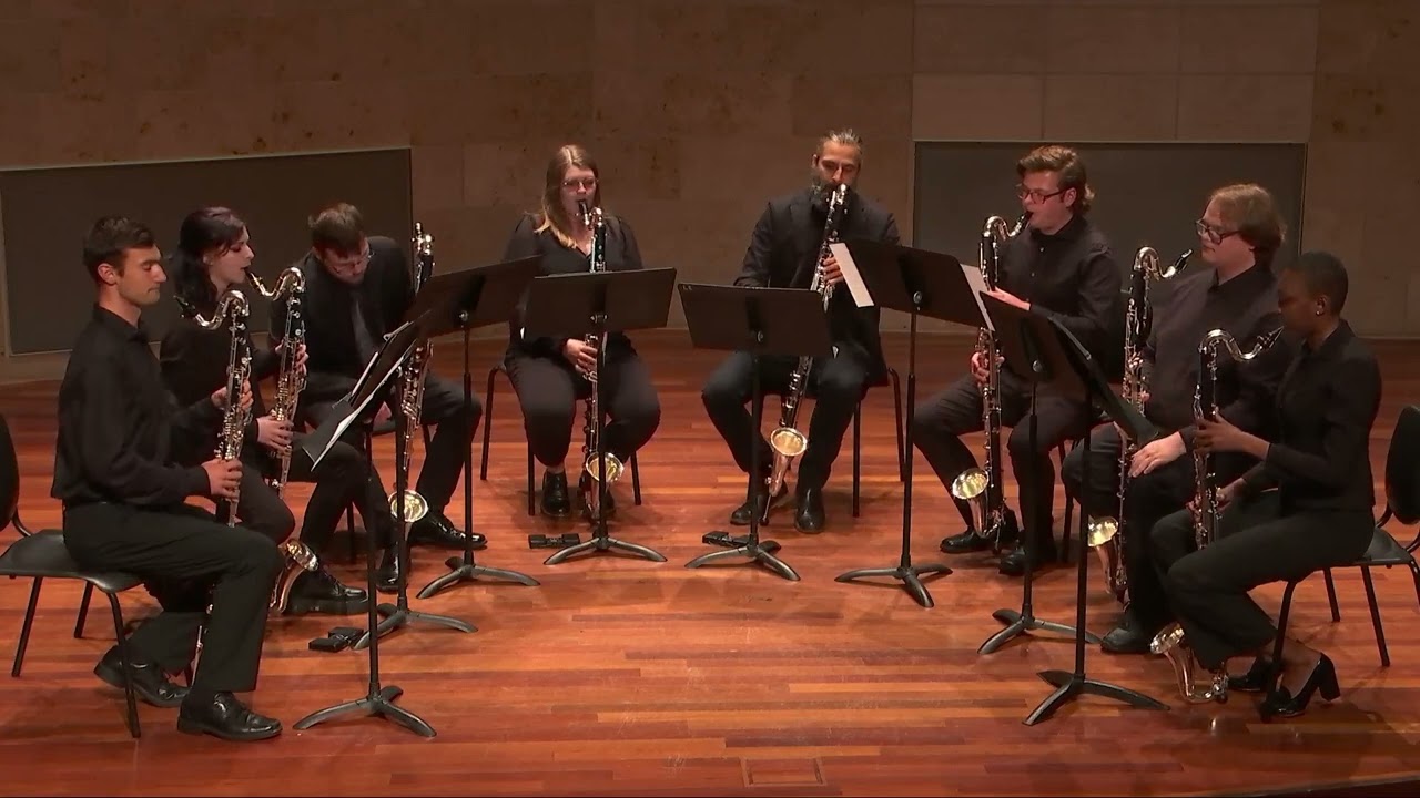 Jonathan Russell, Funky Groove Vortex (Bass Clarinet Choir)