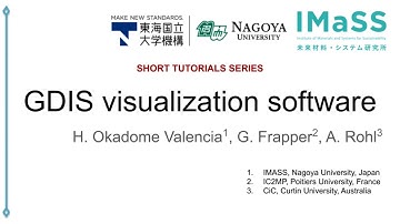 GDIS short tutorials I