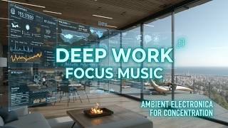 Deep Work No Distractions - Cognitive Enhancement &amp; Brain Power Boost ~ Ambient Focus Music