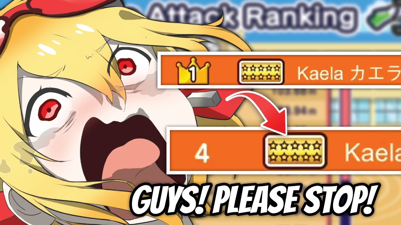 Kaela's viewer getting competitive when it comes to break Kaela's High score