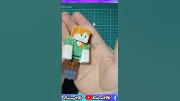 Alex #minecraft #diy #papercraft