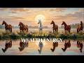 Animated Seven Horses at Sunrise Lake | Prosperity &amp; Harmony Frame TV Art [4K UHD]