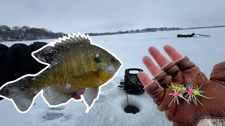 Making, Testing, And Catching on the BEST New Ice Fishing Lure