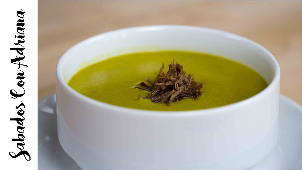 Crema De Espinacas Sabados Con Adriana Youtube