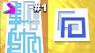 Roller Splat!- New Release - Hyper Hybrid Casual - Gameplay Walkthrough (iOS & Android)