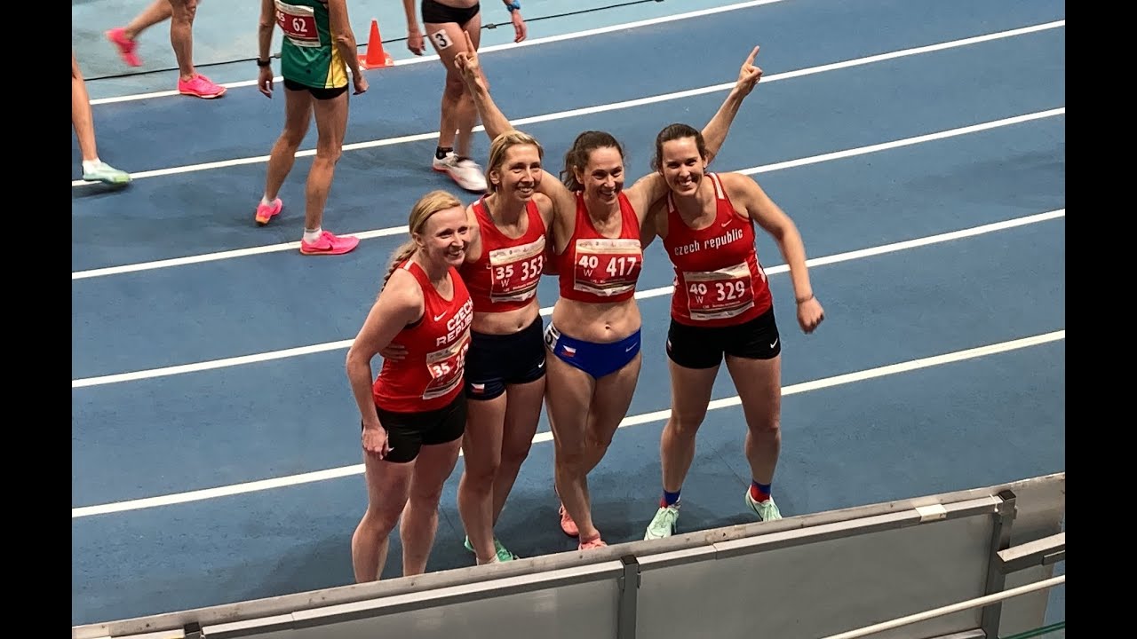 W35 4x200 m World Masters Athletics Indoor Championships Torun 2023