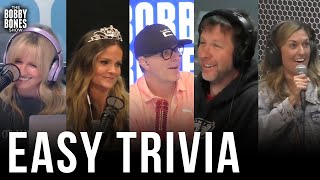 The Bobby Bones Show's Easy Trivia Gets Controversial