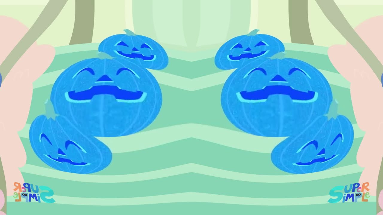 Noodle & Pals Three Scary Pumpkins Intro Logo Sponsored By Klasky Csupo 2001 Effects