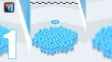 Count Masters - Gameplay Walkthrough Part 1 - 1-15 level (iOS, Android)