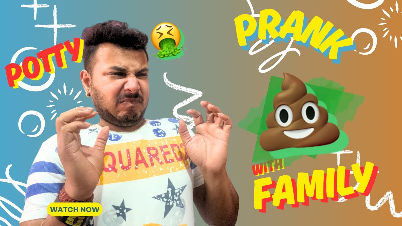 Potty Prank With Family😂🤮💩|The Real Sinu|#prank #family #funny #vlog 