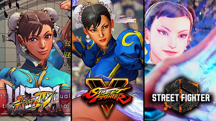 USF4 vs. SF5 vs. SF6: Chun-Li Victory Pose Comparison