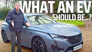 Comprehensive review of the **NEW Peugeot E-308 2024!