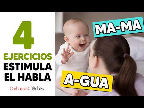 LENGUAJE DEL BEBÉ 🎤🥇 4 EJERCICIOS para Estimularle