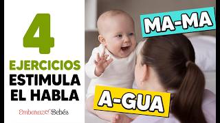 LENGUAJE DEL BEBÉ 🎤🥇 4 EJERCICIOS para Estimularle