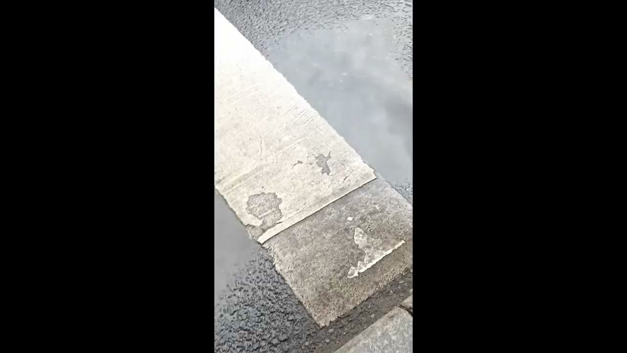 Candid ASMR crush - toy car crush on the streets.