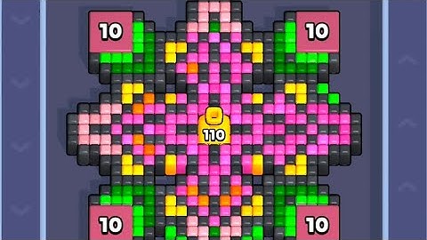 Pixel flow level 119 very hard level Walkthrough Solution 