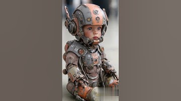 "Half machine. Half human. 100% unstoppable." #ai #cutebaby #DreamBabyAi #aivideo #aiinfluencers
